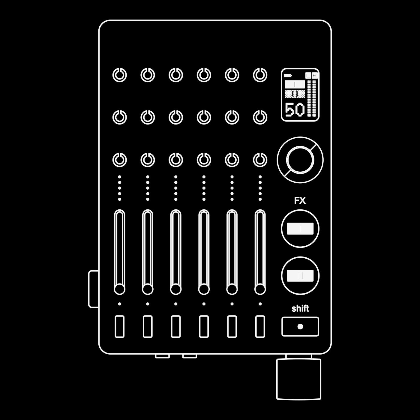 teenage engineering TX-6 mixer